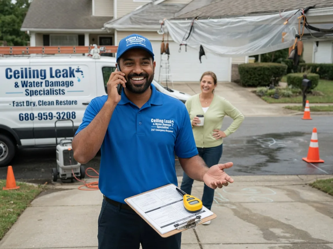 Ceiling Leak Cleanup North East, MD FAQs